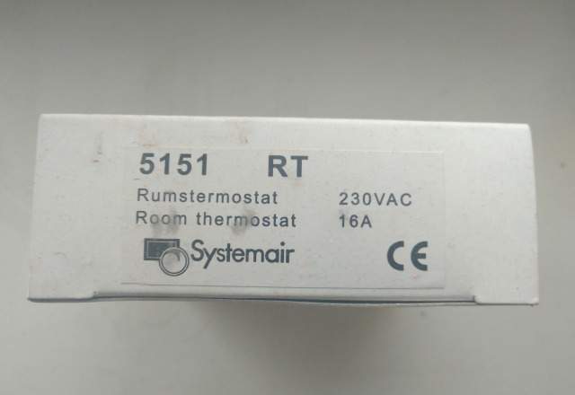 Термостат комнатный SystemAir RT 0-30 (арт. 5151)