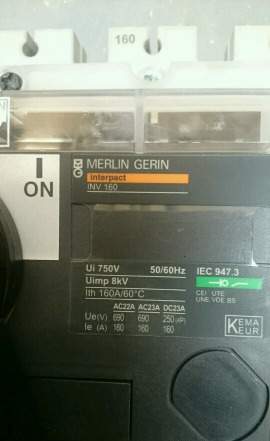 Merlin gerin interpact INV 160 (schneider electric