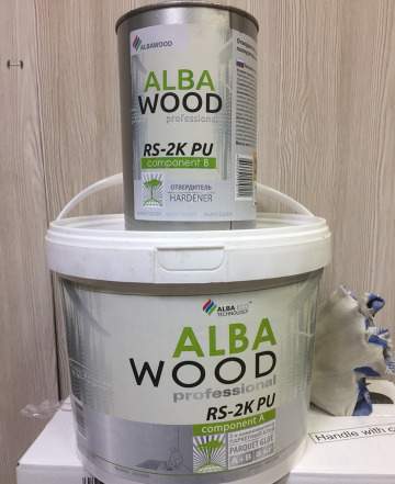 Alba wood Клей двухкомпонентный для Паркета