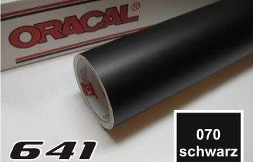 Виниловая плёнка Oracal 641 чёрная Рулон 0,63х50 м