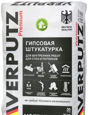 Гипсовая штукатурка Верпуц Премиум / Verputz