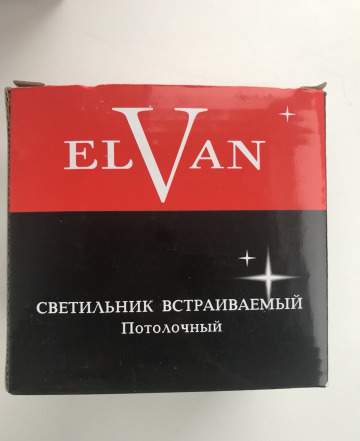 Новый Потолочный светильник Elvan хром c4008a