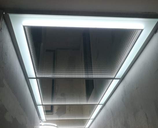 Потолок с 3Д освещением