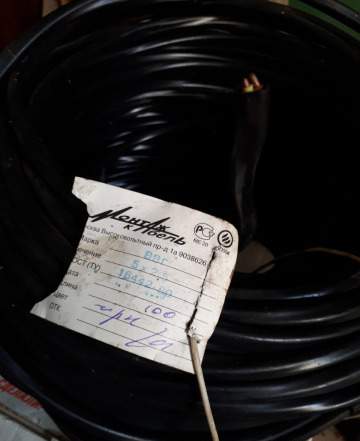  срошно кабель силовой ввг 5*2.5,100м