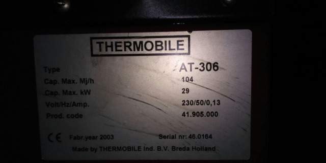 Печь на отработанном масле thermobile