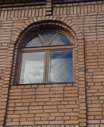Б/у деревянные двойные окна