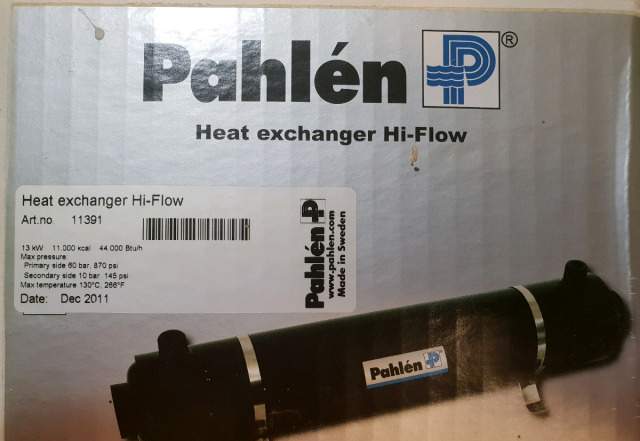 Теплообменник Pahlen Hi-Flow 13 кВт