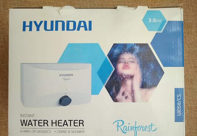Проточный водонагреватель Hyundai H-IWR1-3P-UI058