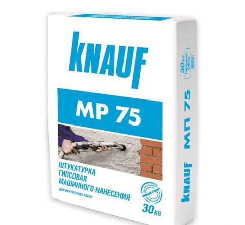 Штукатурка гипсовая Кнауф мп-75 30 кг