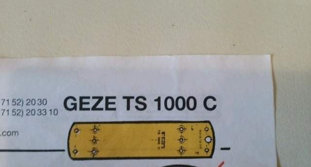 Доводчик Geze TS 1000 C