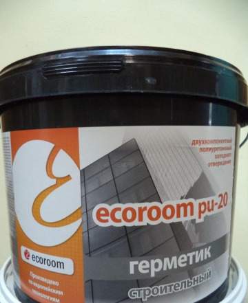 Герметик Ecoroom PU 20 двухкомпонентный полиуретан