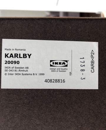 Столешница karlby Ikea. 110 см. Новая