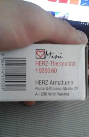 Терморегулятор Herz
