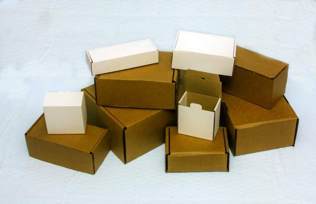 Коробка для упаковки из микрогофрокартона