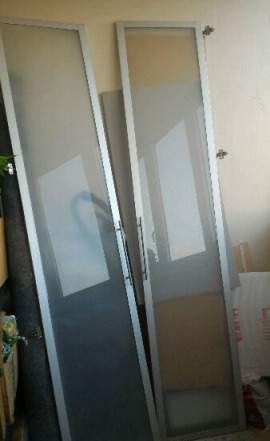 Двери с петлями для шкафов ikea paxdrammen