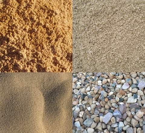 Песок, щебень с доставкой
