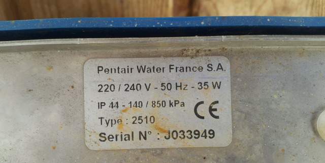 Фильтр Pentair water france 2510 на запчасти