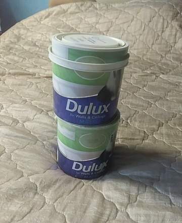 2 банки краски Dulux
