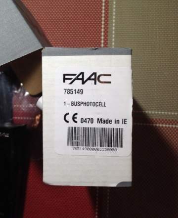 Faac XP15B - Фотоэлементы системы