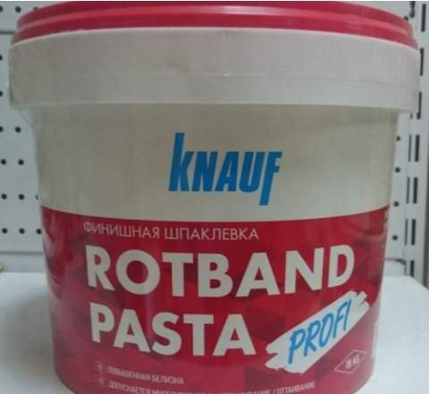 Шпаклевка Vetonit lr и rotband pasta