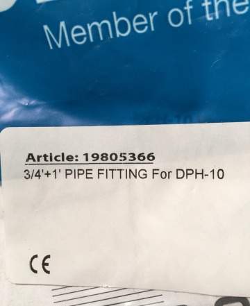 Муфта devi DPH-10 на 1 и 3/4 дюйма для кабеля