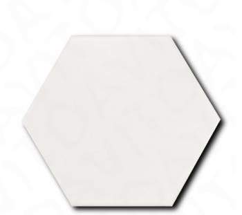 Плитка Equipe Scale Hexagon White Matt 10,7х12