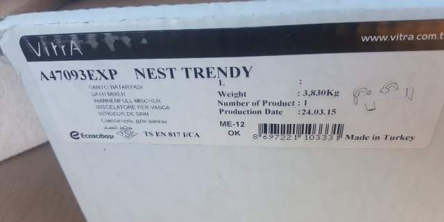 Смеситель для раковины Vitra Nest Trendy