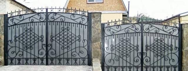 Кованые ворота, заборы