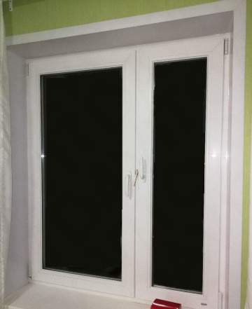 Окно Rehau для хрущевки - размер 128x153