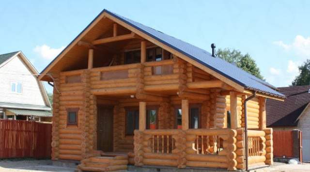 Рубленные Дома и Бани из древесины ценных пород