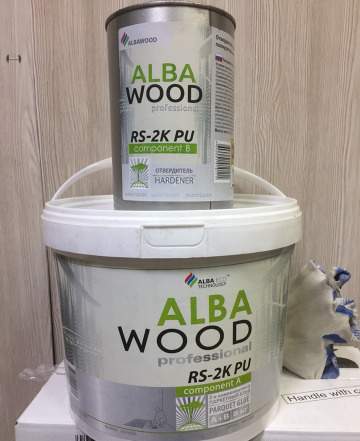 Alba wood Клей двухкомпонентный для Паркета