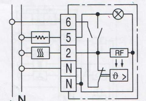 Терморегулятор, термостат RTR-E6181 eberle germany