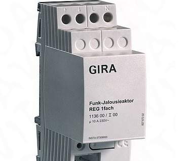 Gira 113600 Радиоуправляемый выключатель жалюзи