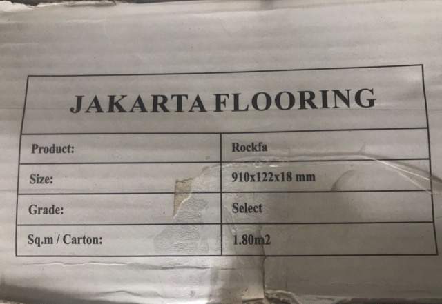 Массивная доска Jakarta Flooring орех