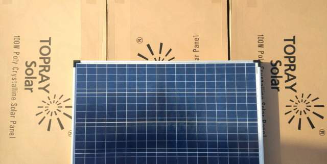 Солнечная панель topray solar 100W TPS-107S(72)