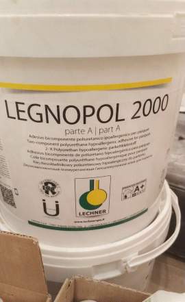 Паркетный клей Lechner legnopol 2000 (9+1 кг) двух