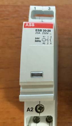 Контактор ABB ESB20-20 (катушка 24V AC)
