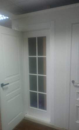 Дверь 70х200 межкомнатная (Белая эмаль)