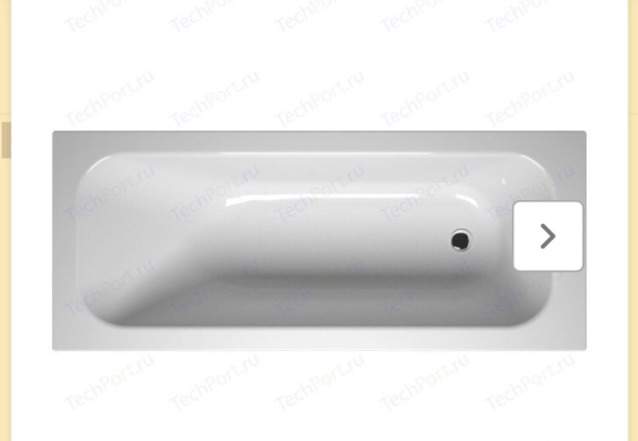 Акриловая ванна Vitra 170*70 без упаковки