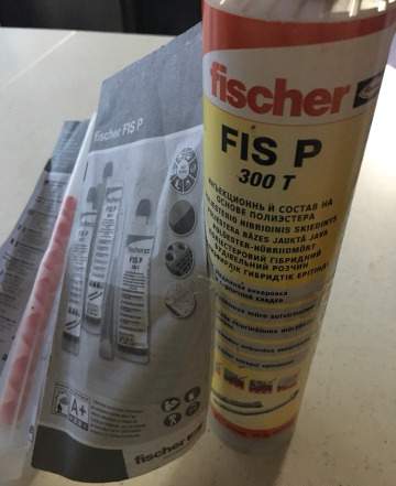 Химический анкер Fischer FIS P 300 T