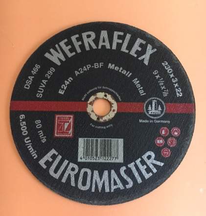 Круги отрезные в ассортименте, Wefraflex Германия